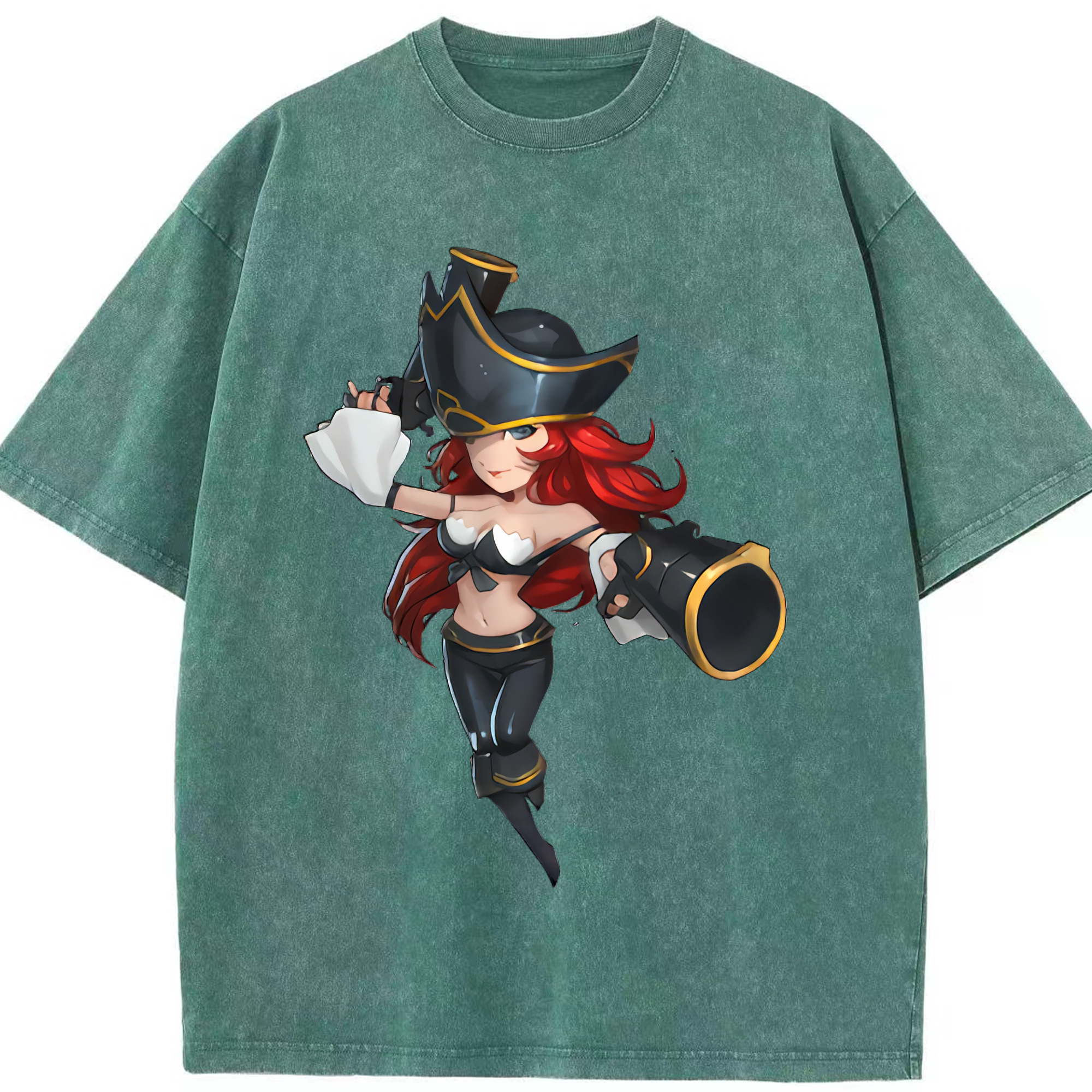 （画像用） リーグ・オブ・レジェンド League of Legends LOL 綿100% ヴィンテージ風 半袖Tシャツ（フロントプリント）